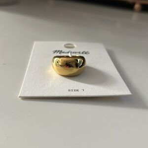 Madewell Gold Dome Ring